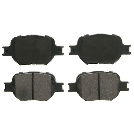 Wagner Brakes Ceramic Disc Pad Set, Zd817 ZD817